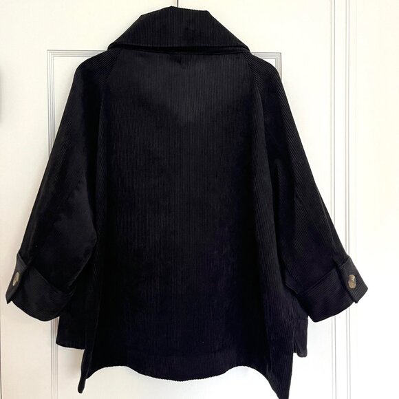 Ruti Black Corduroy Jacket | Size Large - Picture 9 of 11